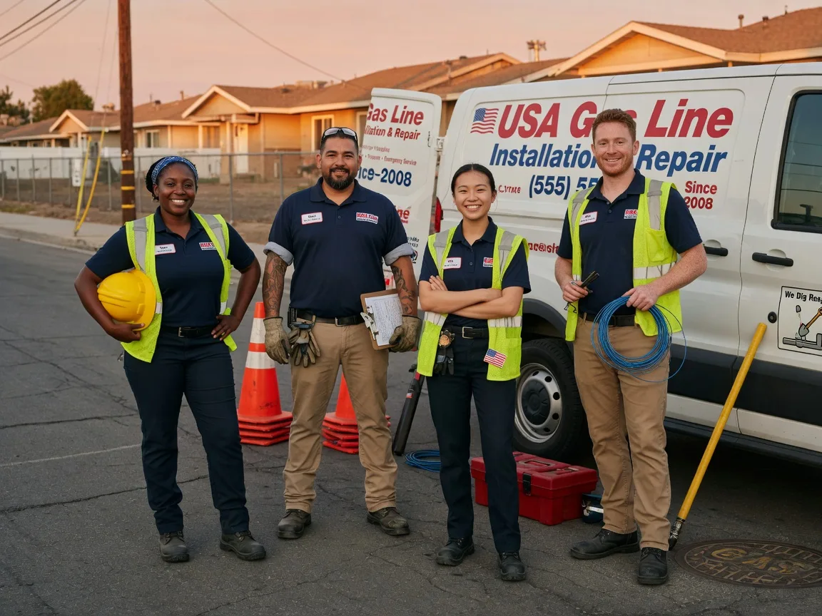 Gas Line Installation company in Stratton, ME